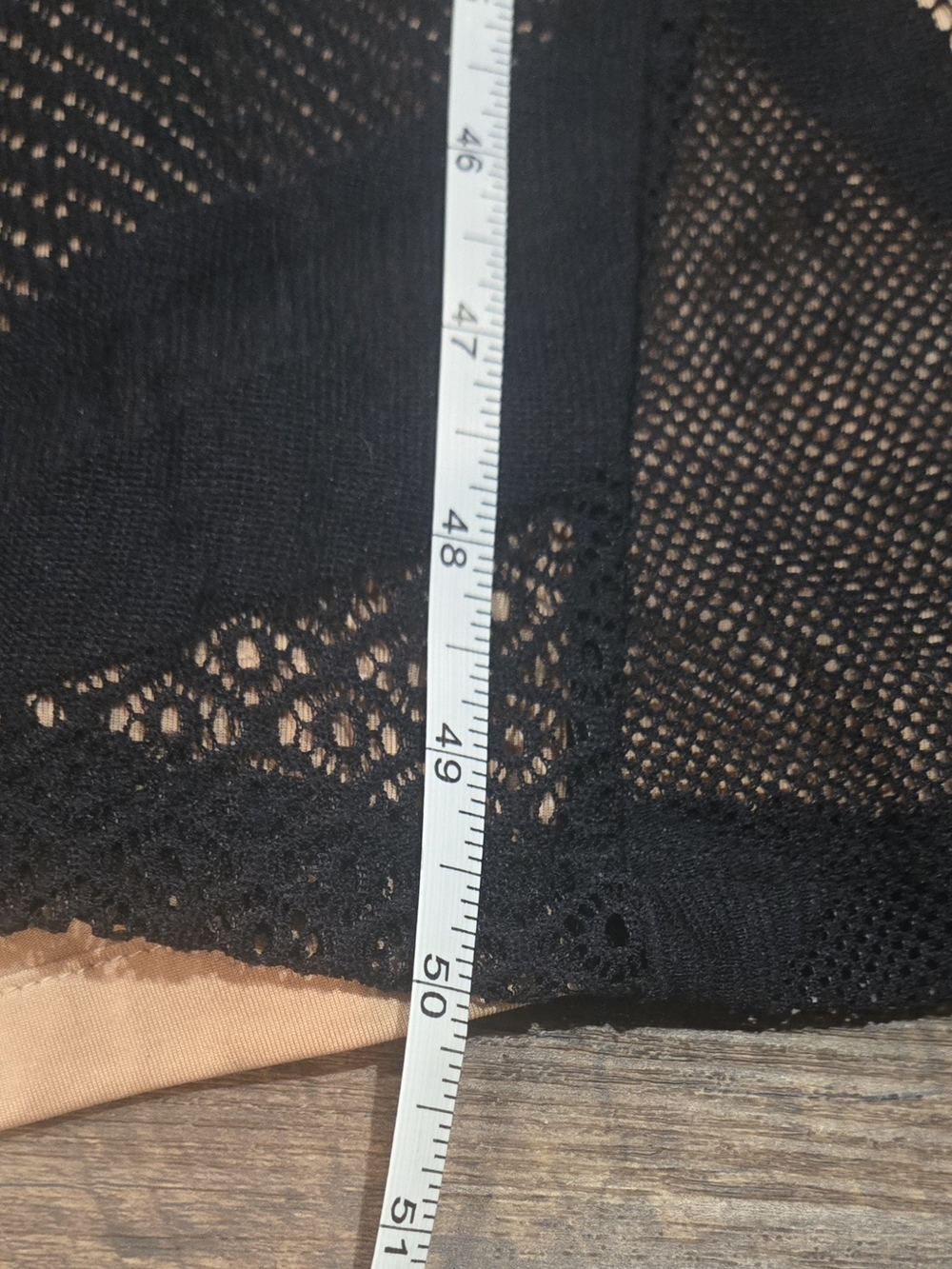 BCBGMaxAzria Black Geometric Lace V‑Neck Maxi Dress - Picture 8 of 8